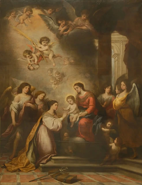 The Mystic Marriage of St. Catherine, 1682